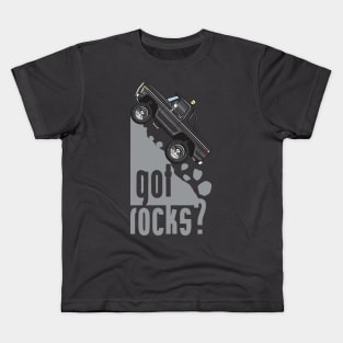 Got Rocks- Muticolor and Grey Kids T-Shirt